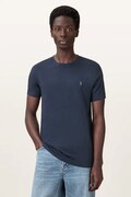 AllSaints T-shirt basic męski bawełniany granatowy M028JB