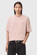 AllSaints tricou din bumbac UNDERGROUND culoarea negru, uni, M071PB