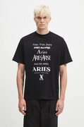 Бавовняна футболка Aries Perfume SS Tee чоловіча колір чорний з принтом AR6000502