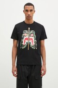 Pamučna majica A Bathing Ape Abc Camo Tiger za muškarce, boja: crna, s tiskom, 1K80110008