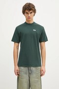 Bavlnené tričko Butter Goods Basic Tee pánske, zelená farba, jednofarebné, BG243110