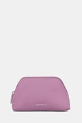 Coccinelle kosmetyczka skórzana kolor fioletowy E5.TMF.25.02.01