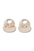Detský podbradník Liewood Ember Printed Bib 2-pack 2-pak LW20119