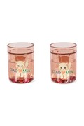 Konges Sløjd zestaw kubków 2 PACK GLITTER CUPS 2-pack KS105181