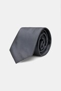 Calvin Klein krawat z dodatkiem jedwabiu kolor szary CK2111E001