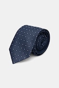 Краватка з додаванням шовку Calvin Klein колір синій CK2111E005