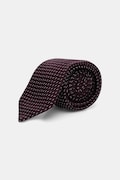 Calvin Klein cravată de mătase culoarea bordo, CK2111E004