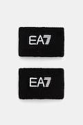 EA7 Emporio Armani opaski na nadgarstek 2-pack kolor czarny AF18706.7X000349