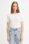 Calvin Klein t-shirt damski kolor beżowy LV044A307G