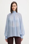 Guess bluzka AUDRINE damska kolor niebieski wzorzysta W5BH84 W3022