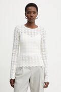 Guess bluzka BRIDGETTE damska kolor beżowy gładka W5BP13 K1180