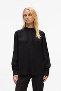 Halenka Karl Lagerfeld dámská, černá barva, hladká, A4W11012