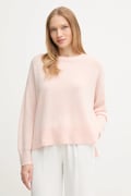 Joseph Ribkoff sweter kaszmirowy damski kolor różowy 253980