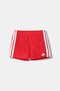 Dětské plavkové šortky adidas Performance červená barva, JX5038