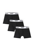 Παιδικά μποξεράκια BOSS 3-pack χρώμα: μαύρο, J52663