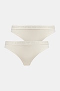 Nohavičky Emporio Armani Underwear 2-pak béžová farba, EW000403 AF10891