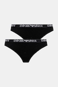 Brazílske nohavičky Emporio Armani Underwear 2-pak čierna farba, EW000404 AF13033