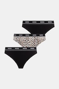 HUGO στρινγκ γυναικεία βαμβάκι με ελαστάν TRIPLET THONG DESIGN 3-pack πολύχρωμο 50545703