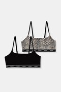 HUGO bralette iz bombaža z elastanom TWIN BRALETTE DESIGN pisana 50545712