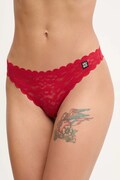 HUGO stringi kolor czerwony transparentne 50545725