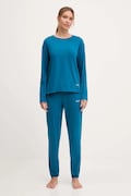 Bavlnené pyžamo United Colors of Benetton modrá farba, 35VB3P048