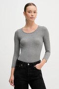 Боді United Colors of Benetton колір сірий 3P2Y3B005