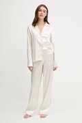 Піжама Guess SYLVIE колір бежевий сатин O5BX05 W4732