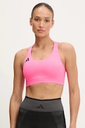Sportski grudnjak adidas Performance Adizero boja: ružičasta, bez uzorka, JI8005