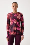 Columbia longsleeve funkcyjny damski Omni-Heat bordowy 2012291