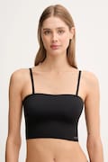 Calvin Klein Underwear sutien culoarea negru, uni, LV00QF8419