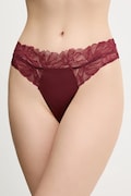 Стринги Calvin Klein Underwear колір бордовий LV00QF8444