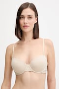 Calvin Klein Underwear biustonosz kolor beżowy melanż LV00QF8452