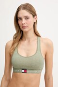 Tommy Hilfiger biustonosz kolor zielony melanż UW0UW06221