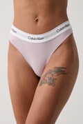 Calvin Klein Underwear stringi damskie z bawełną różowe LV00QF8518