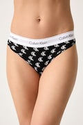 Calvin Klein Underwear tanga dámské s bavlnou černé LV00QF8518