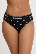 Calvin Klein Underwear κιλότα γυναικεία με βαμβάκι μαύρη LV00QF8520
