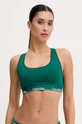 Calvin Klein Underwear biustonosz kolor zielony gładki LV00QF8493