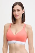 Calvin Klein Underwear biustonosz kolor pomarańczowy gładki LV00QF8500