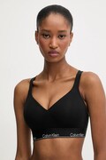 Calvin Klein Underwear biustonosz kolor czarny gładki LV00QF8500