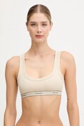Σουτιέν Calvin Klein Underwear χρώμα: μπεζ, LV00QF8365