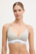 Calvin Klein Underwear biustonosz kolor szary melanż LV00QF8506