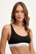 Calvin Klein Underwear biustonosz kolor czarny gładki LV00QF8503