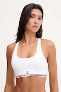 Tommy Hilfiger biustonosz kolor biały gładki UW0UW06061