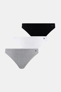 Стринги Tommy Hilfiger 3-pack колір чорний UW0UW06129