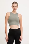 Спортен сутиен adidas by Stella McCartney в зелено с изчистен дизайн JW4544