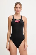 Nike jednoczęściowy strój kąpielowy kolor czarny miękka miseczka NESSF053