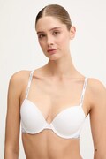 Calvin Klein Underwear biustonosz kolor biały melanż LV00QF8499