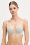 Calvin Klein Underwear biustonosz kolor szary melanż LV00QF8499
