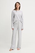 Lauren Ralph Lauren piżama bawełniana damska kolor szary bawełniana ILN72453
