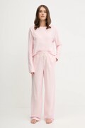 Lauren Ralph Lauren piżama bawełniana damska kolor różowy bawełniana ILN72453